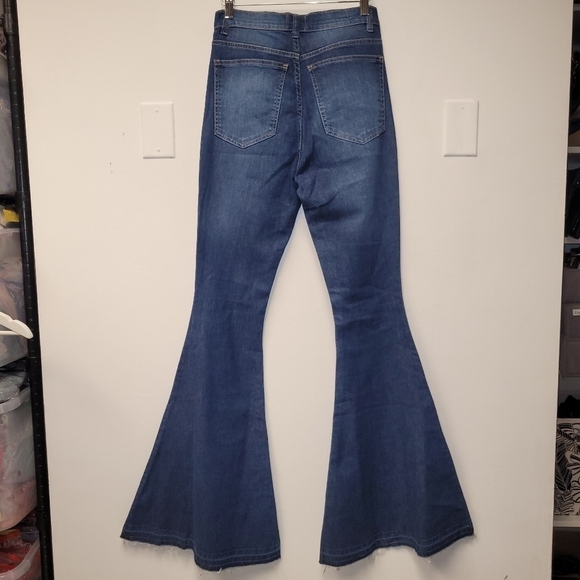 N.Y.B.D NOT YOUR BASIC DENIM HIGH WAIST WIDE LEGS IN SIZE 40, 28 US - Picture 9 of 16